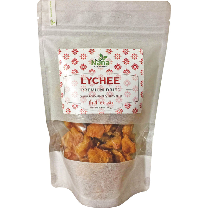 Lychee Fruit Dried | All Natural & Premium Grade | Thai Origin 6 oz